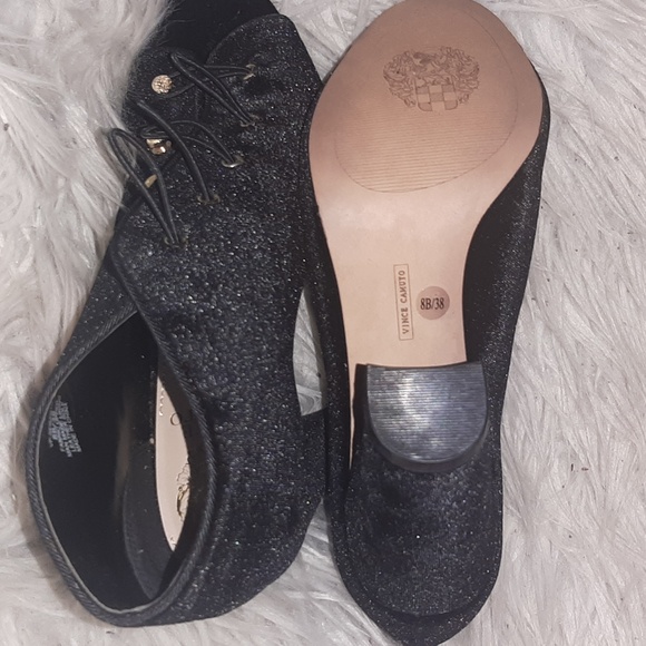 Open Toe Black Lace Up Vince Camuto Booties Size 38 - Picture 3 of 3